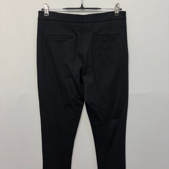 Maeve by Anthropologie Slim Ankle Zip Ponte Pants Size US 8 UK 12 Black C052 -16 - Picture 16 of 16